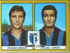 Sticker Nodari / Longo - Calciatori 1969-1970. Mexico 70
 n. B11 - Edis