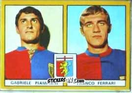 Cromo Piampiani / Ferrari - Calciatori 1969-1970. Mexico 70
 n. B58 - Edis