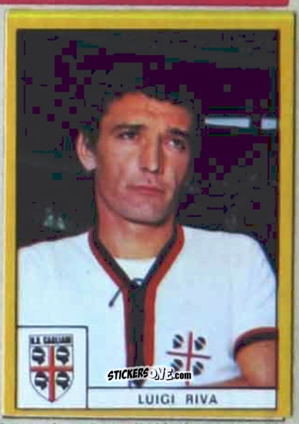 Figurina Riva - Calciatori 1969-1970. Mexico 70
 n. A60 - Edis