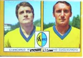 Cromo Roffi / Guglielmoni - Calciatori 1969-1970. Mexico 70
 n. B85 - Edis