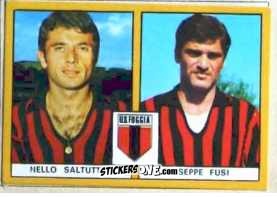 Cromo Saltutti / Fusi - Calciatori 1969-1970. Mexico 70
 n. B56 - Edis