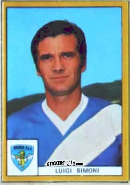 Figurina Simoni - Calciatori 1969-1970. Mexico 70
 n. A43 - Edis