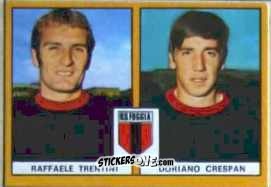 Cromo Trentini / Crespan - Calciatori 1969-1970. Mexico 70
 n. B49 - Edis
