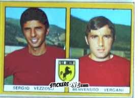 Cromo Vezzoso / Vergani - Calciatori 1969-1970. Mexico 70
 n. B2 - Edis