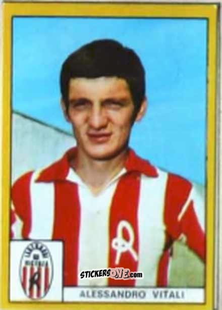 Sticker Vitali - Calciatori 1969-1970. Mexico 70
 n. A122 - Edis