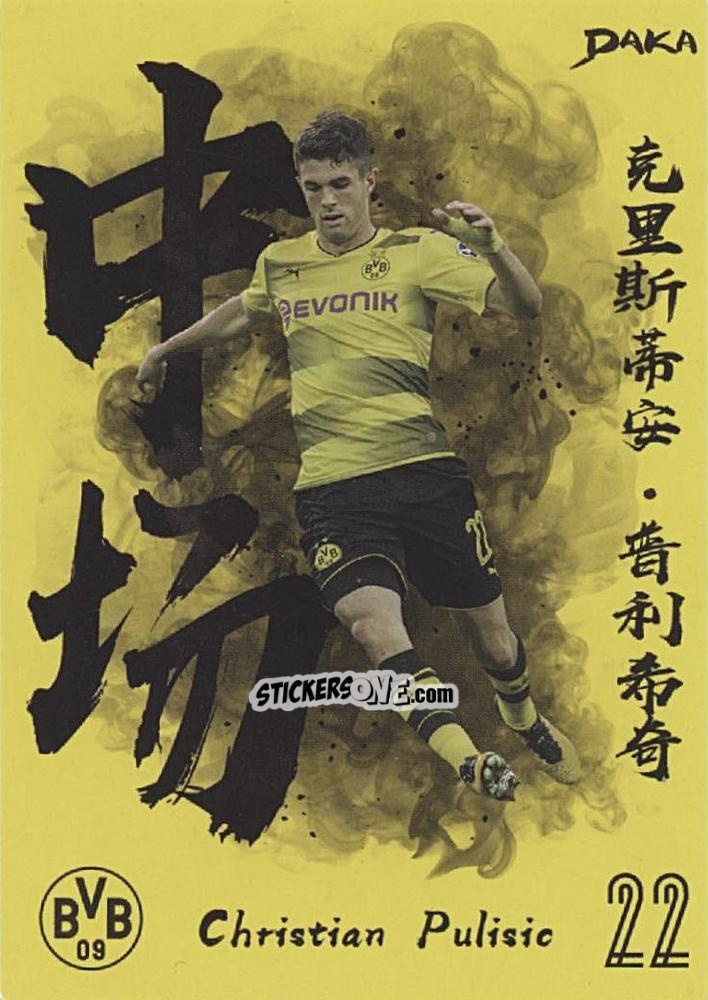 Cromo Christian Pulisic - Borussia Dortmund 2017-2018
 n. 14 - DAKA