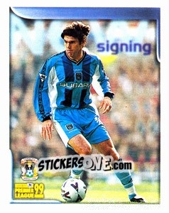 Sticker Marc Edworthy - Premier League Inglese 1998-1999. Transfer n. U5 - Merlin