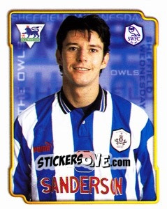 Cromo Danny Sonner - Premier League Inglese 1998-1999. Transfer n. U16 - Merlin