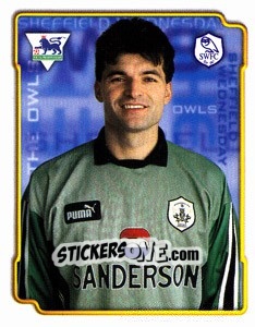 Sticker Pavel Srnicek - Premier League Inglese 1998-1999. Transfer n. U28 - Merlin