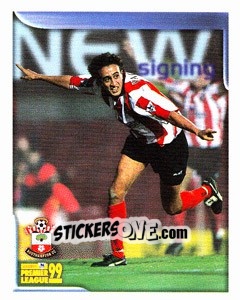 Figurina Hassan Kachloul - Premier League Inglese 1998-1999. Transfer n. U30 - Merlin
