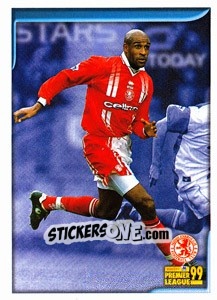 Sticker Brian Deane - Premier League Inglese 1998-1999. Transfer n. U32 - Merlin