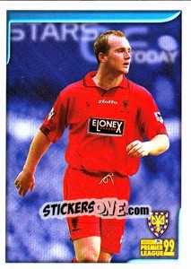 Sticker John Hartson - Premier League Inglese 1998-1999. Transfer n. U34 - Merlin
