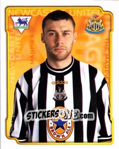 Sticker Duncan Ferguson - Premier League Inglese 1998-1999. Transfer n. U40 - Merlin
