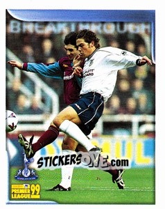 Sticker Luke Young - Premier League Inglese 1998-1999. Transfer n. U41 - Merlin