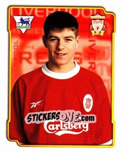 Sticker Steven Gerrard - Premier League Inglese 1998-1999. Transfer n. U42 - Merlin