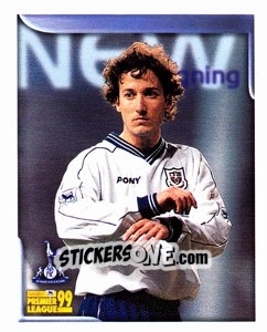 Sticker Mauricio Taricco - Premier League Inglese 1998-1999. Transfer n. U44 - Merlin