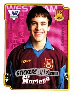Sticker Joe Cole - Premier League Inglese 1998-1999. Transfer n. U52 - Merlin