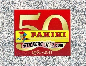 Sticker 50 Jahre Panini Logo