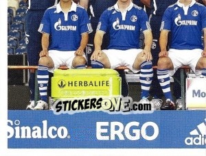 Sticker Das Team - Fc Schalke 04. 2011-2012 - Panini
