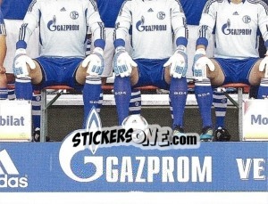 Sticker Das Team - Fc Schalke 04. 2011-2012 n. 7 - Panini