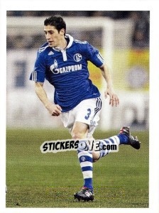 Sticker Sergio Escudero - Fc Schalke 04. 2011-2012 - Panini