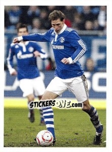 Sticker Benedikt Höwedes - Fc Schalke 04. 2011-2012 - Panini
