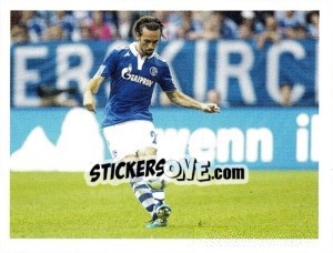 Sticker Christian Fuchs - Fc Schalke 04. 2011-2012 n. 74 - Panini