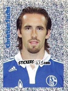 Sticker Christian Fuchs - Fc Schalke 04. 2011-2012 n. 75 - Panini