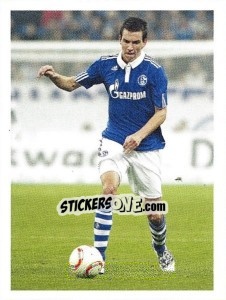 Sticker Christoph Moritz - Fc Schalke 04. 2011-2012 n. 124 - Panini