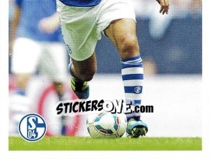 Cromo Raul González - Fc Schalke 04. 2011-2012 - Panini