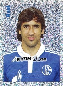 Sticker Raul González - Fc Schalke 04. 2011-2012 n. 139 - Panini