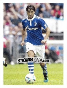 Cromo Raul González - Fc Schalke 04. 2011-2012 - Panini