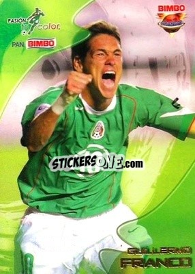 Sticker Guillermo Franco - Pasion Tricolor 2005
 n. 17 - Bimbo