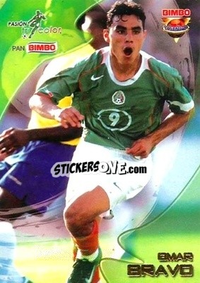 Sticker Omar Bravo - Pasion Tricolor 2005
 n. 18 - Bimbo