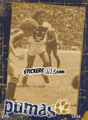 Sticker Hugo Sanchez - Futbol Mexicano. Pumas 2009-2010
 - IMAGICS