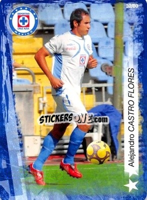 Cromo Alejandro Castro - Futbol Mexicano. Cruz Azul 2009-2010
 - IMAGICS