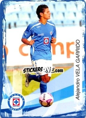 Sticker Alejandro Vela - Futbol Mexicano. Cruz Azul 2009-2010
 - IMAGICS