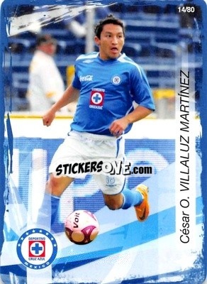 Sticker Cesar Villaluz - Futbol Mexicano. Cruz Azul 2009-2010
 n. 14 - IMAGICS