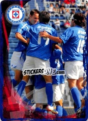 Sticker Cruz Azul - Futbol Mexicano. Cruz Azul 2009-2010
 n. 56 - IMAGICS