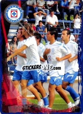 Sticker Cruz Azul History - Futbol Mexicano. Cruz Azul 2009-2010
 - IMAGICS