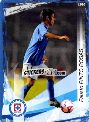 Sticker Fausto Pinto - Futbol Mexicano. Cruz Azul 2009-2010
 - IMAGICS
