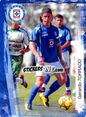 Sticker Gerardo Torrado - Futbol Mexicano. Cruz Azul 2009-2010
 n. 26 - IMAGICS