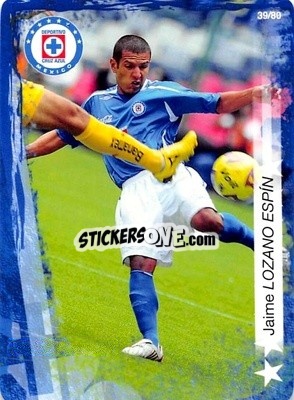 Cromo Jaime Lozano - Futbol Mexicano. Cruz Azul 2009-2010
 - IMAGICS