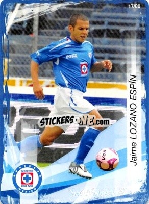 Sticker Jaime Lozano Espin - Futbol Mexicano. Cruz Azul 2009-2010
 n. 17 - IMAGICS