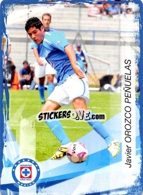 Sticker Javier Orozco - Futbol Mexicano. Cruz Azul 2009-2010
 - IMAGICS