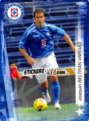 Sticker Joaquin Beltran - Futbol Mexicano. Cruz Azul 2009-2010
 n. 33 - IMAGICS