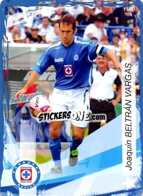 Sticker Joaquin Beltran - Futbol Mexicano. Cruz Azul 2009-2010
 - IMAGICS