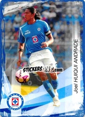 Sticker Joel Huiqui - Futbol Mexicano. Cruz Azul 2009-2010
 - IMAGICS