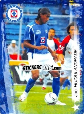 Cromo Joel Huiqui - Futbol Mexicano. Cruz Azul 2009-2010
 - IMAGICS