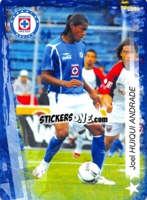 Sticker Joel Huiqui - Futbol Mexicano. Cruz Azul 2009-2010
 n. 23 - IMAGICS
